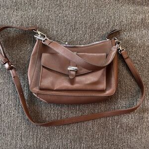 Nine West Brown Crossbody Bag with shoulder strap